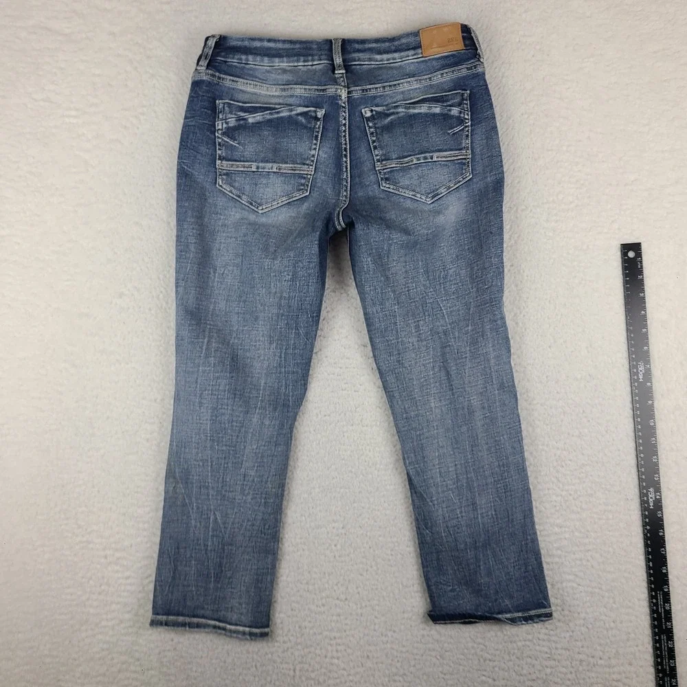 Buckle Jeans Womens 30 Blue Stella Slim Fit Low Rise Medium Wash BKE Denim *
